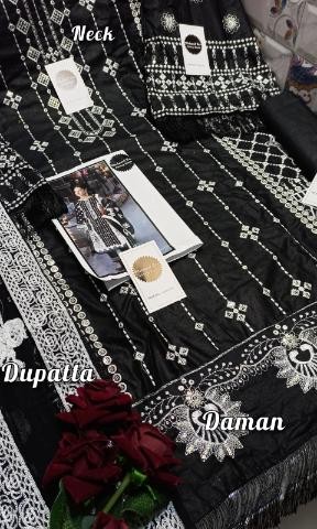 MEHBOOB TEX BLACK EDITION M 05 B PAKISTANI SUITS MANUFACTURER
