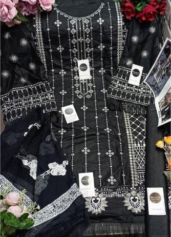 MEHBOOB TEX BLACK EDITION M 05 B PAKISTANI SUITS MANUFACTURER