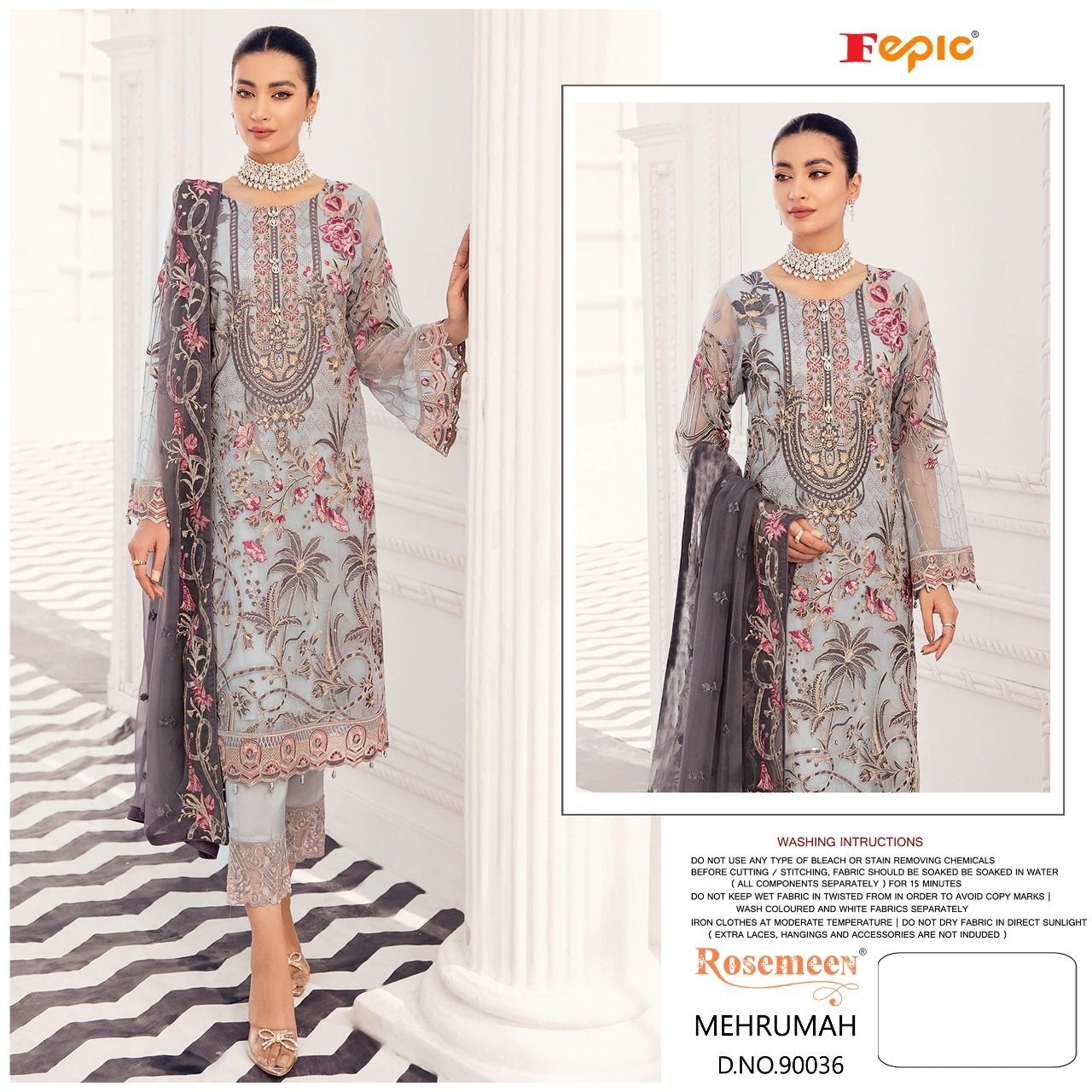 FEPIC ROSEMEEN MEHRUMAH 90033 TO 90038 WHOLESALER BY SINGLE