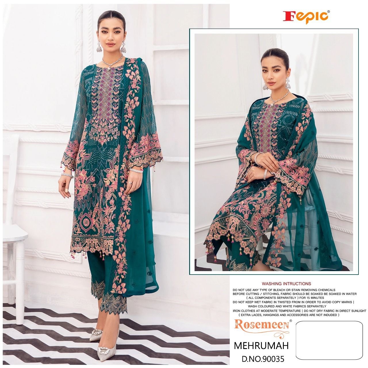 FEPIC ROSEMEEN MEHRUMAH 90033 TO 90038 WHOLESALER BY SINGLE