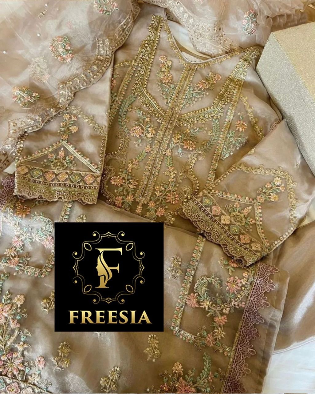 FREESIA SADABAHAR FIRDOUS PAKISTANI SUITS WITH PRICE