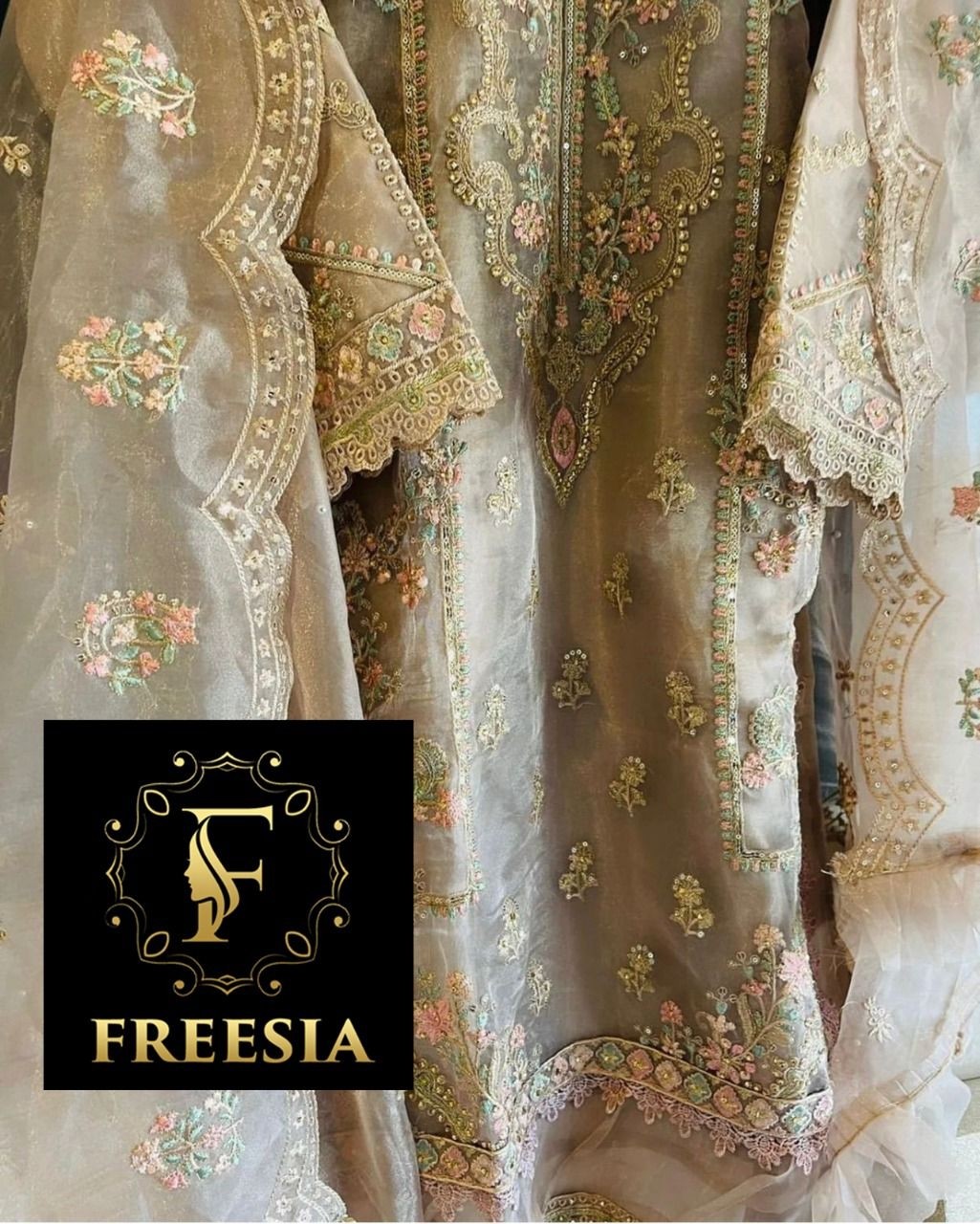 FREESIA SADABAHAR FIRDOUS PAKISTANI SUITS WITH PRICE