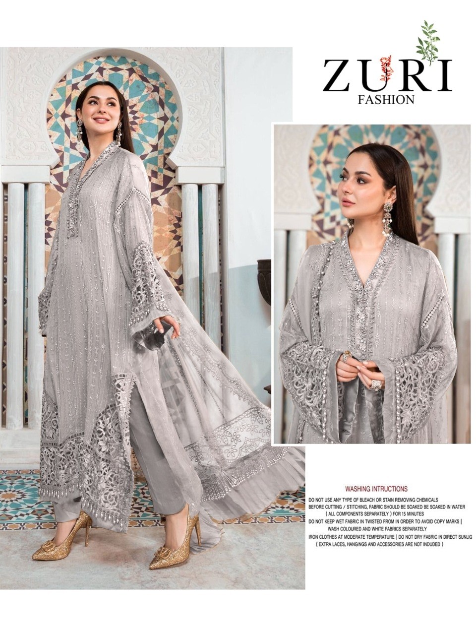 ZURI FASHION PAKISTANI SUITS WHOLESALER SINGLE PIECE