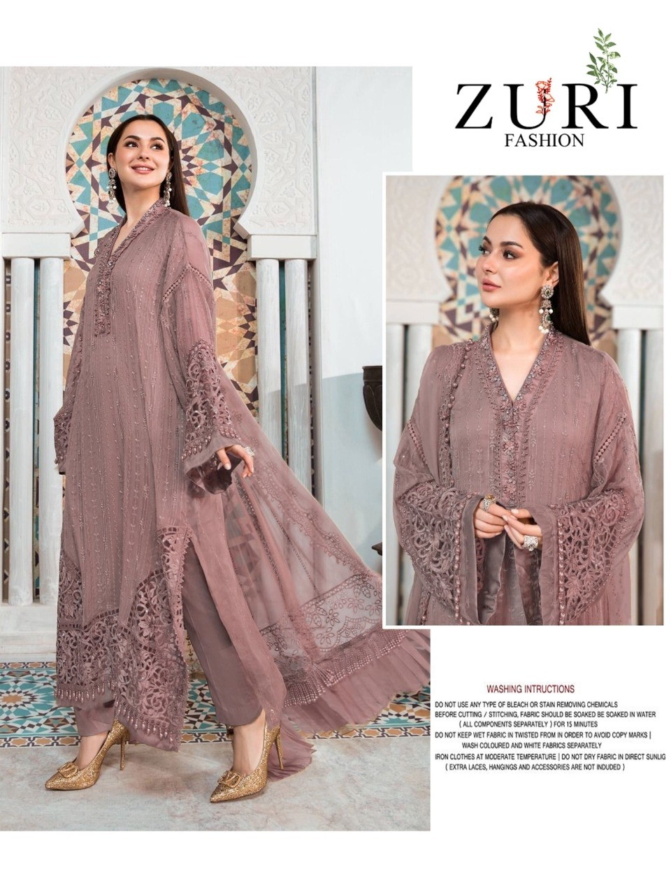 ZURI FASHION PAKISTANI SUITS WHOLESALER SINGLE PIECE