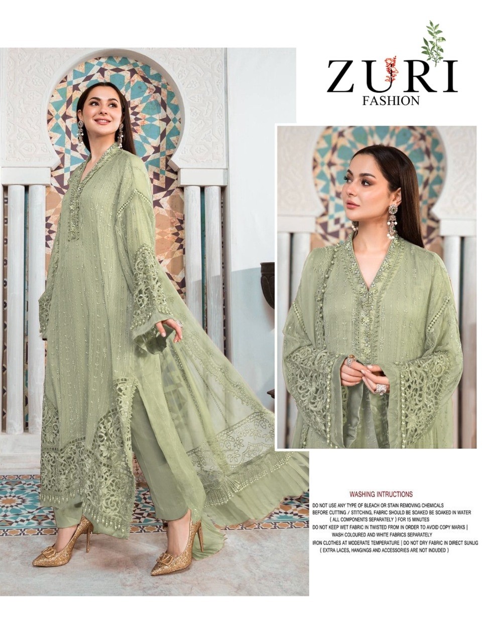 ZURI FASHION PAKISTANI SUITS WHOLESALER SINGLE PIECE
