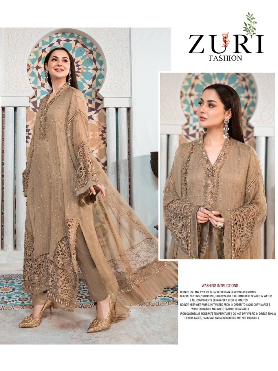 ZURI FASHION PAKISTANI SUITS WHOLESALER SINGLE PIECE