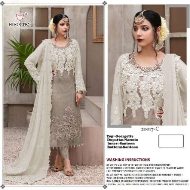 HOOR TEX 20017 C PAKISTANI DRESS WHOLESALER DEALER 