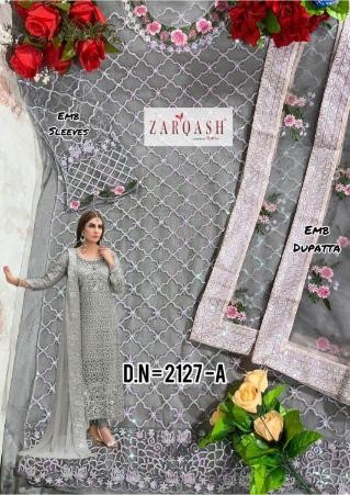 ZARQASH MARIA Z 2127 A PAKISTANI SALWAR KAMEEZ ONLINE