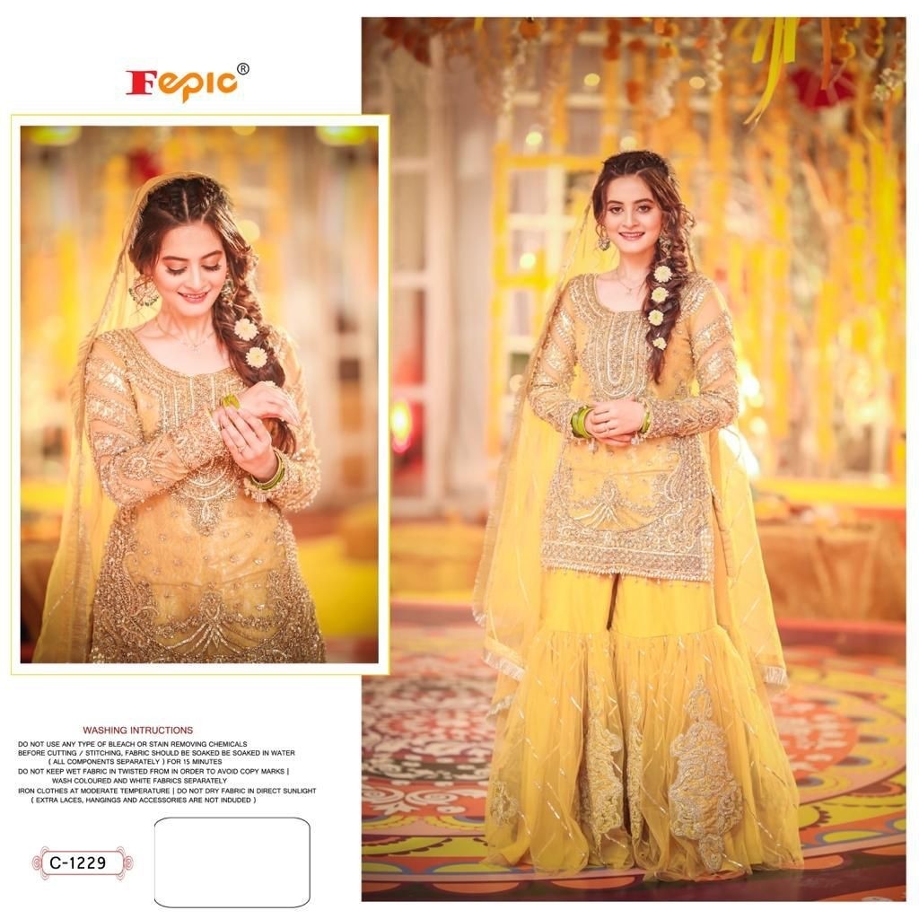 FEPIC ROSEMEEN C 1229 LATEST PAKISTANI DRESS SINGLE PIECE