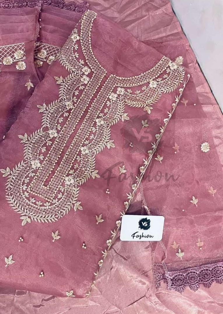 VS FASHION 11022 ORGANZA LATEST SALWAR KAMEEZ