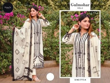 MEHBOOB TEX 7773 A GULMOHAR VOL 3 DESIGNER KURTIS 
