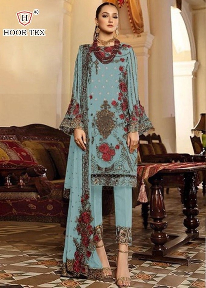 HOOR TEX H 11 D PAKISTANI DRESS SINGLE ONLINE SHOPPING