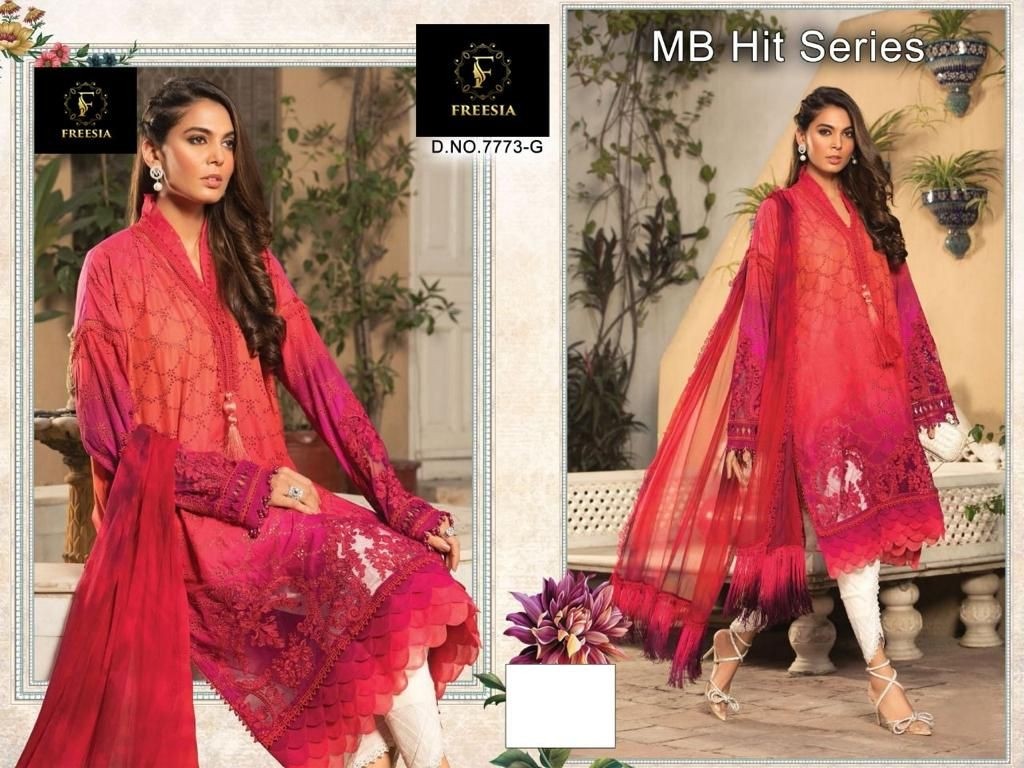 FREESIA MB HIT SERIES 7773 G LATEST SALWAR KAMEEZ DEALER