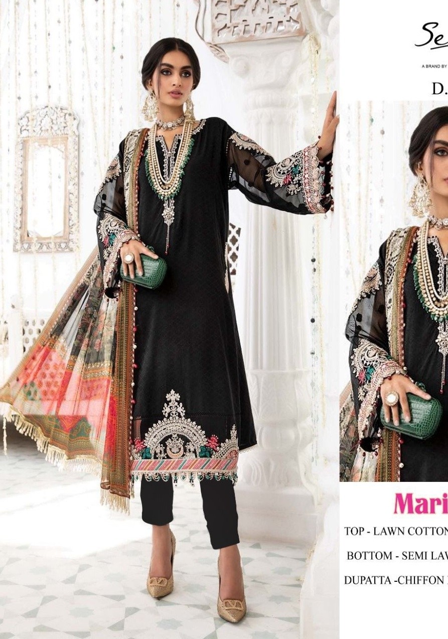 SERINE MARIA B EID 49005 PAKISTANI SUITS WHOLESALE SUPPLIER ONLINE