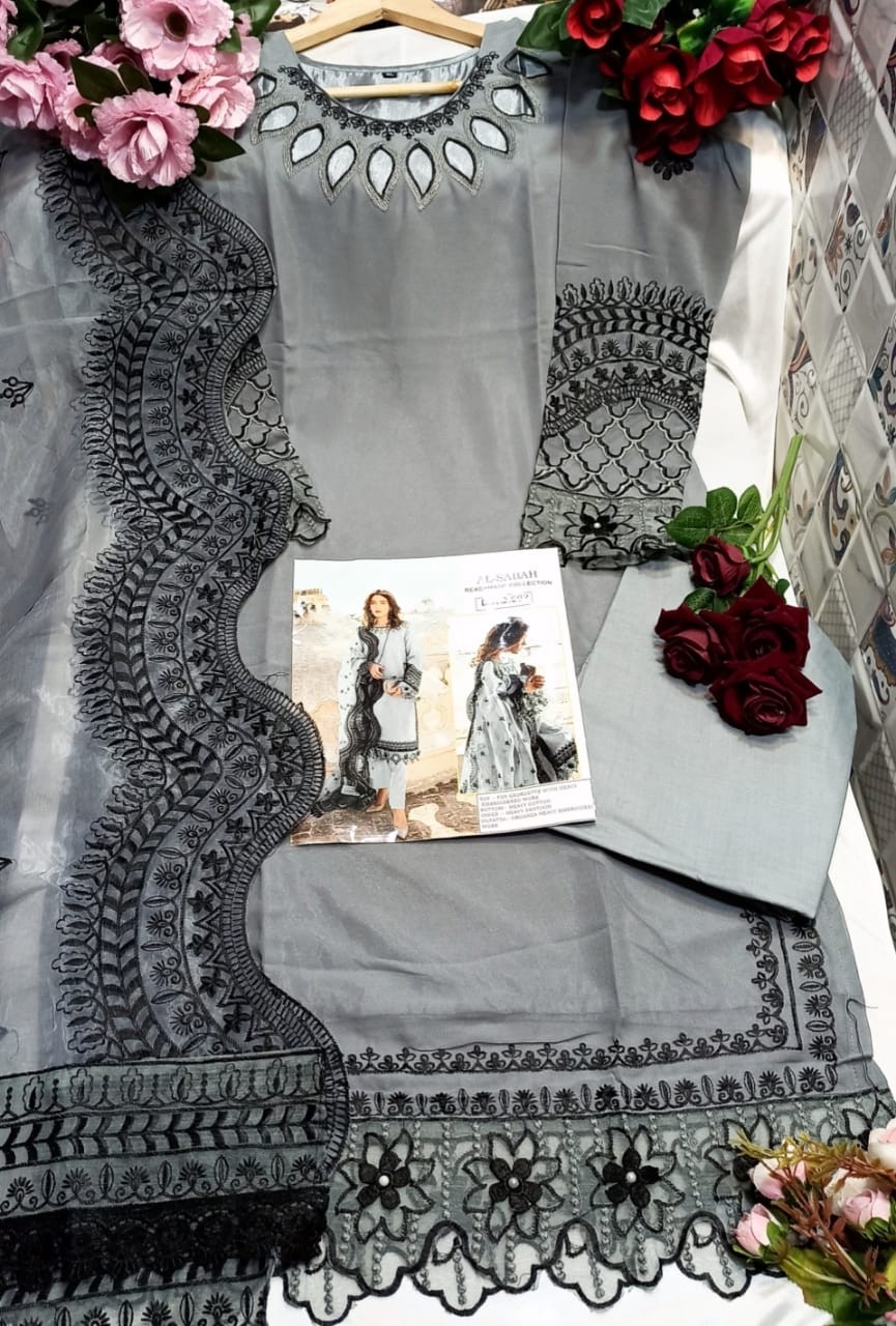 AL SABAH 602 READYMADE COLLECTION KURTIS WHOLESALE SINGLE