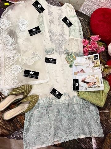 MULBERRIES MARIA B MBROIDERED PAKISTANI SUITS WHOLESALE SUPPLIER