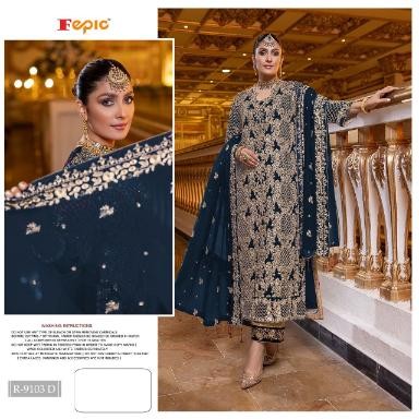 FEPIC ROSEMEEN R 9103 D PAKISTANI SUITS MANUFACTURER INDIA