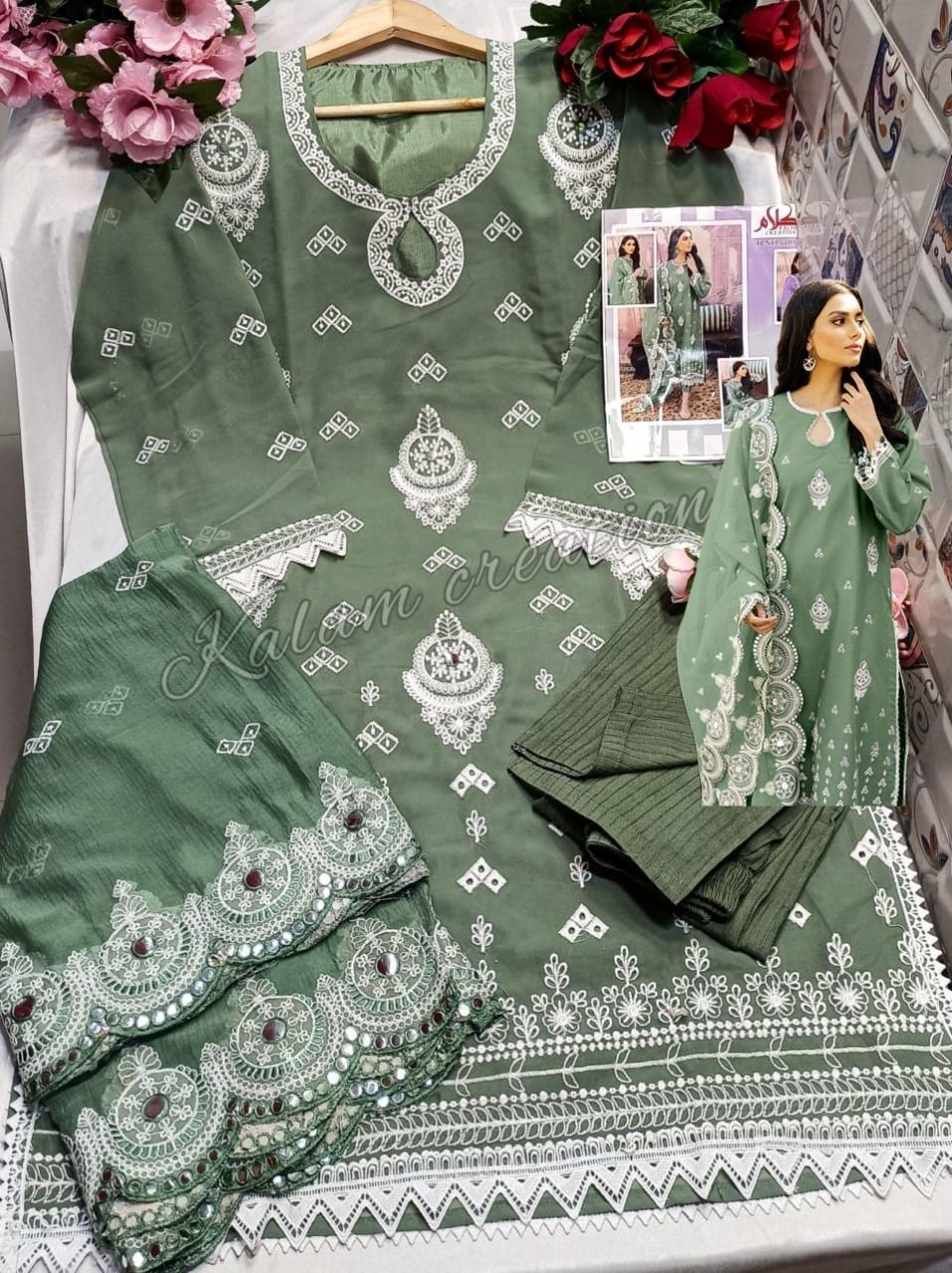 KALA CREATION 1109 EID COLLECTION LATEST KURTIS SINGLE