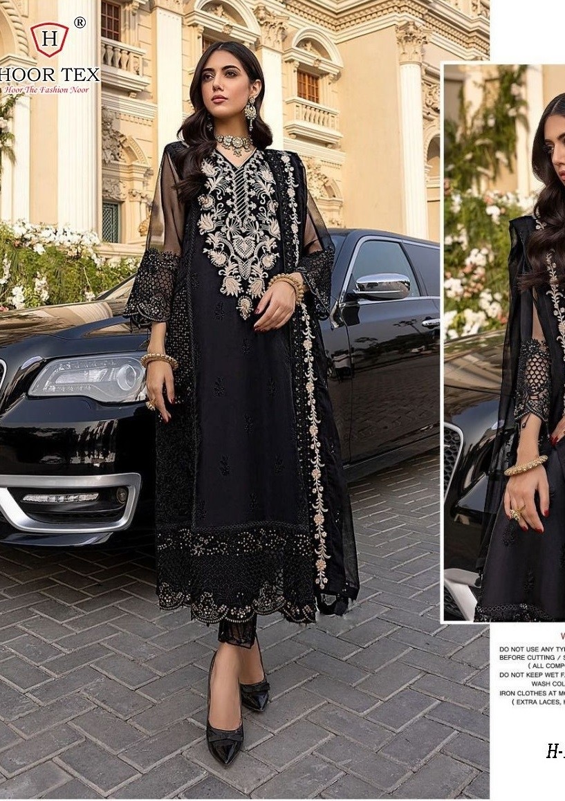 HOOR TEX H 15 A WHOLESALER PAKISTANI SUITS 