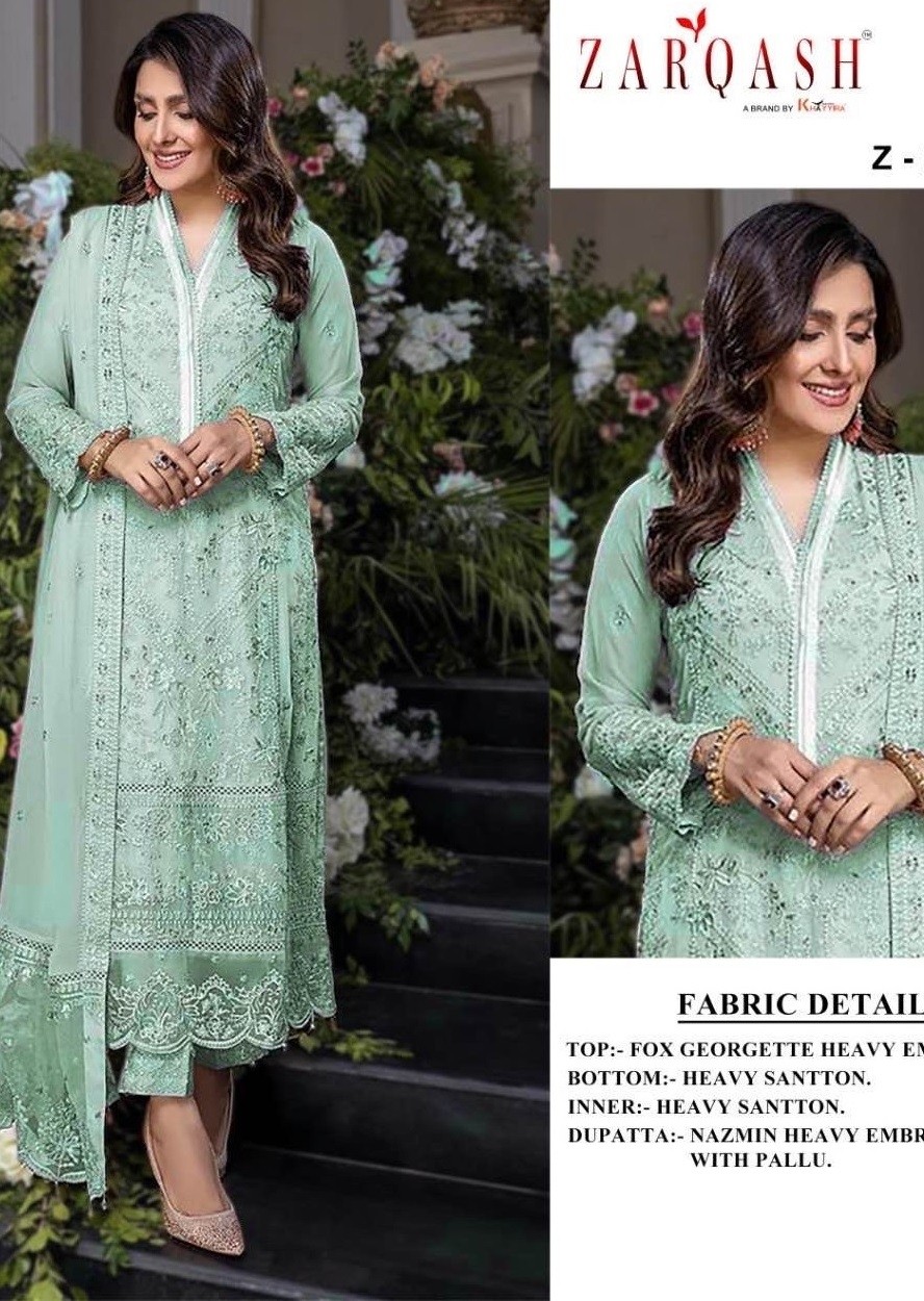 ZARQASH SARA VOL 2 Z 2120 B STYLISH DRESS SALWAR KAMEEZ WITH PRICE