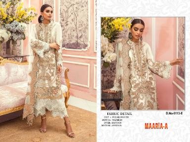 MAARIA 9113 A TO 9113 E SALWAR SUITS SINGLE PIECE