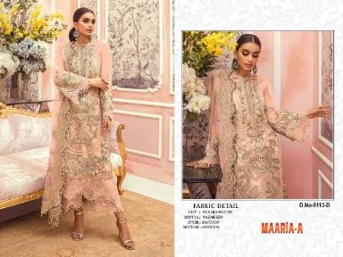 MAARIA 9113 A TO 9113 E SALWAR SUITS SINGLE PIECE
