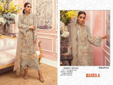 MAARIA 9113 A TO 9113 E SALWAR SUITS SINGLE PIECE