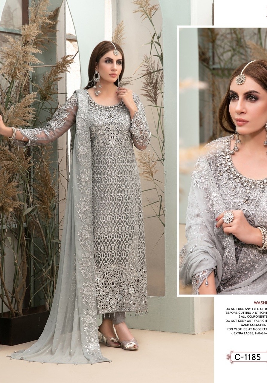 FEPIC ROSEMEEN C 1185 A PAKISTANI SUITS LATEST COLLECTION 