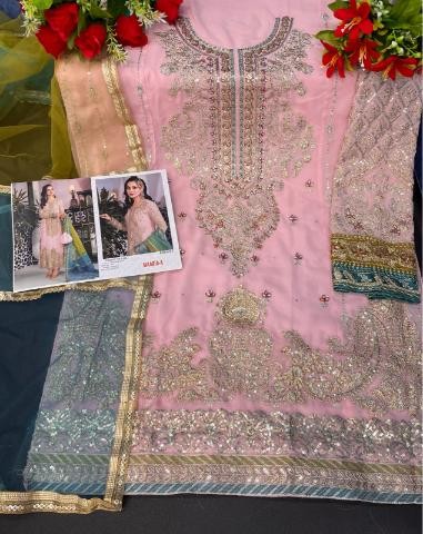 MAARIA A 9115 A TO 9115 F PAKISTANI SUITS SINGLE PIECE