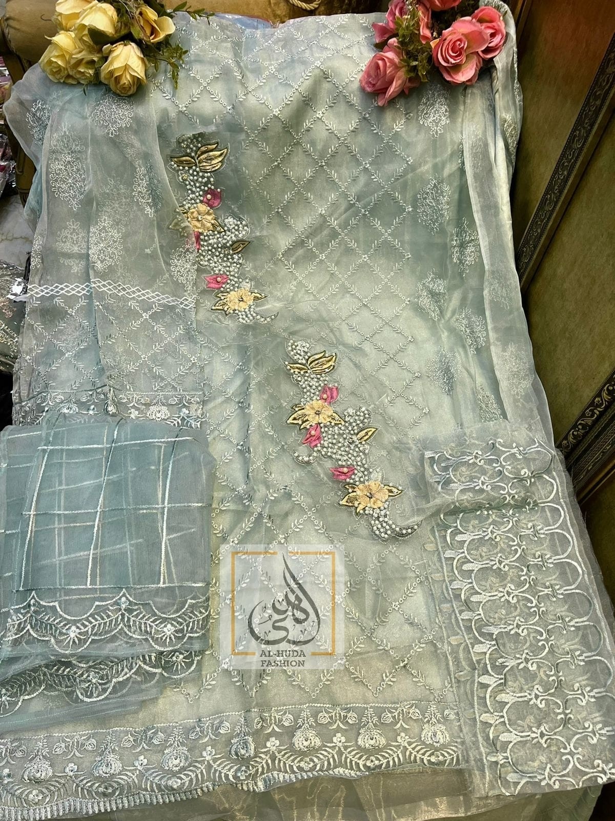 AL HUDA FASHION PAKISTANI SALWAR SUITS NEW COLLECTION