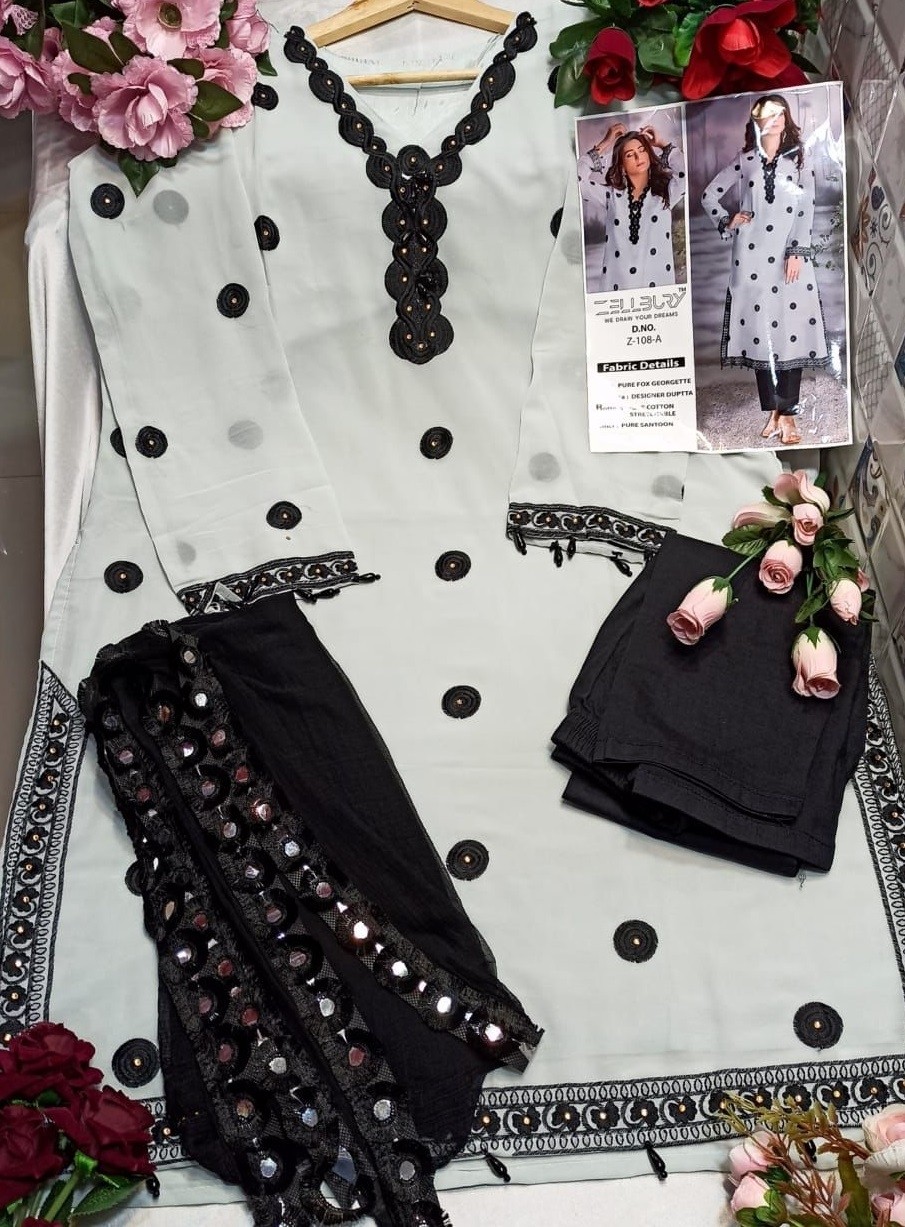 ZELLBURY Z 108 A PAKISTANI KURTIS ONLINE SHOPPING 