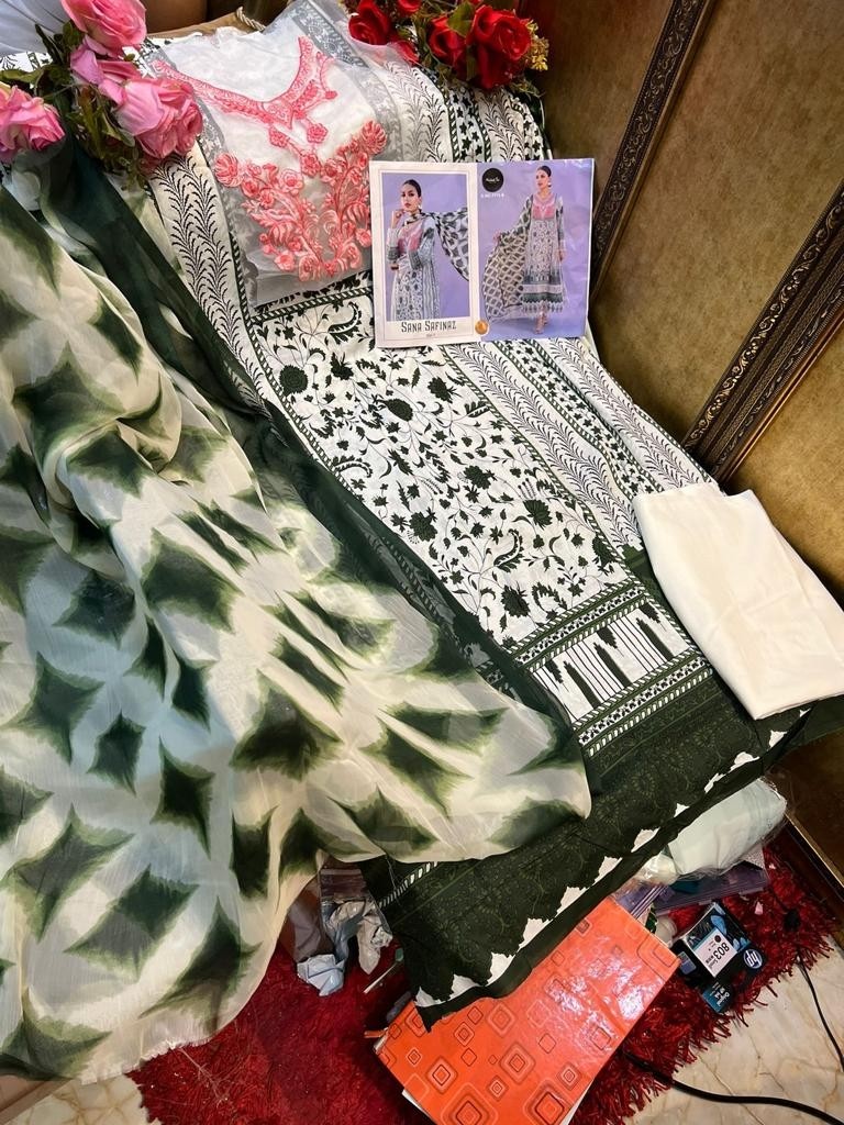MEHBOOB TEX 7773 B SANA SAFINAZ VOL 1 COTTON SUITS DEALER