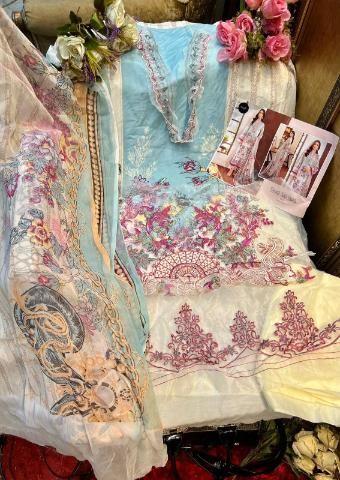MEHBOOB TEX 7773 SANA SAFINAZ VOL 3 PRINTED SUITS DEALER