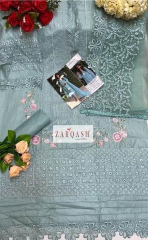 ZARQASH CHIKANKARI Z 2148 SALWAR SUITS WHOLESALE 