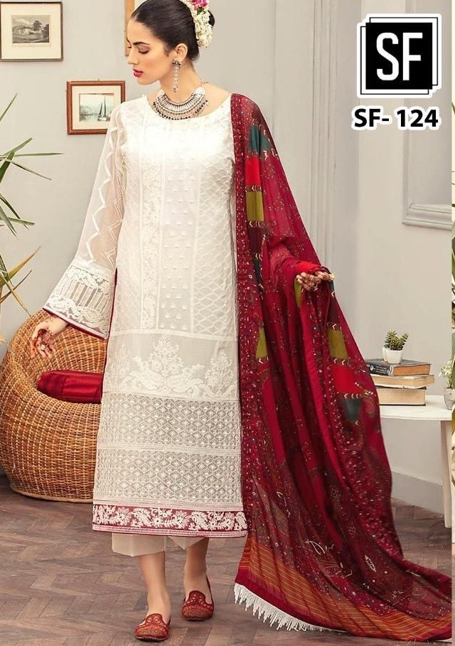 SF 124 LATEST PAKISTANI DRESS IN INDIA