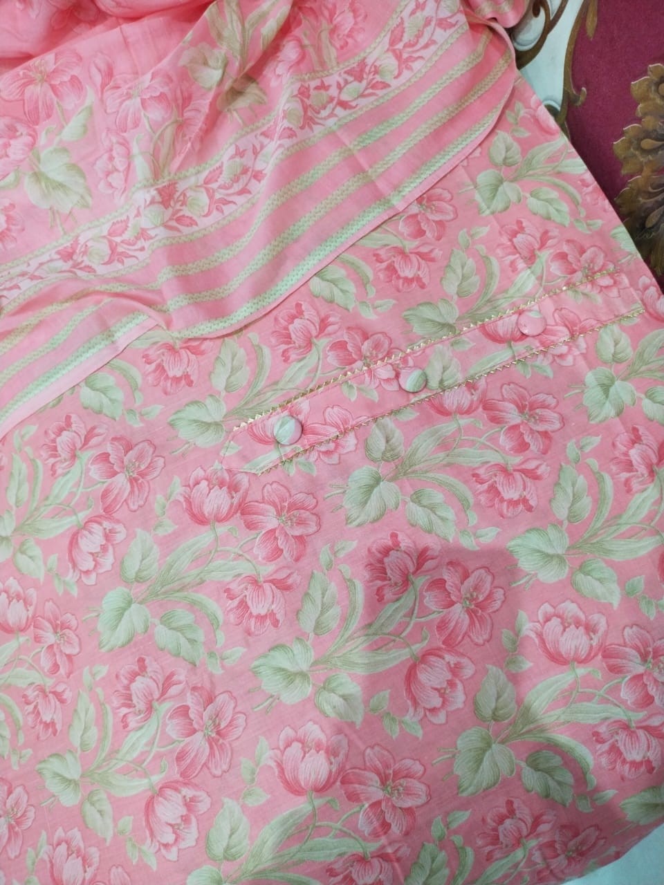 AL KARAM LAWN COLLECTION AK 57 PAKISTANI DRESS SINGLE SUPPLIER