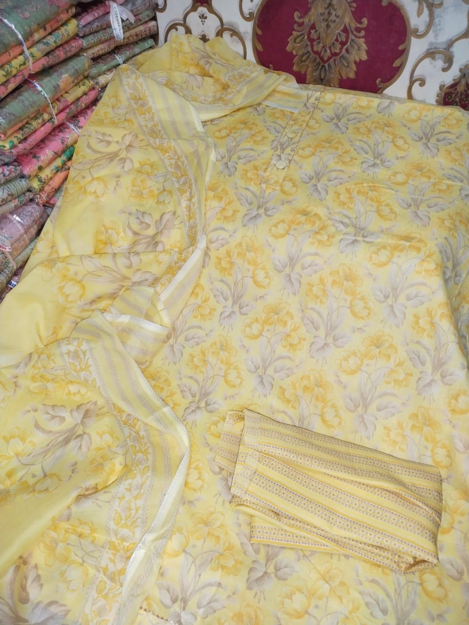 AL KARAM LAWN COLLECTION AK 57 PAKISTANI DRESS SINGLE SUPPLIER