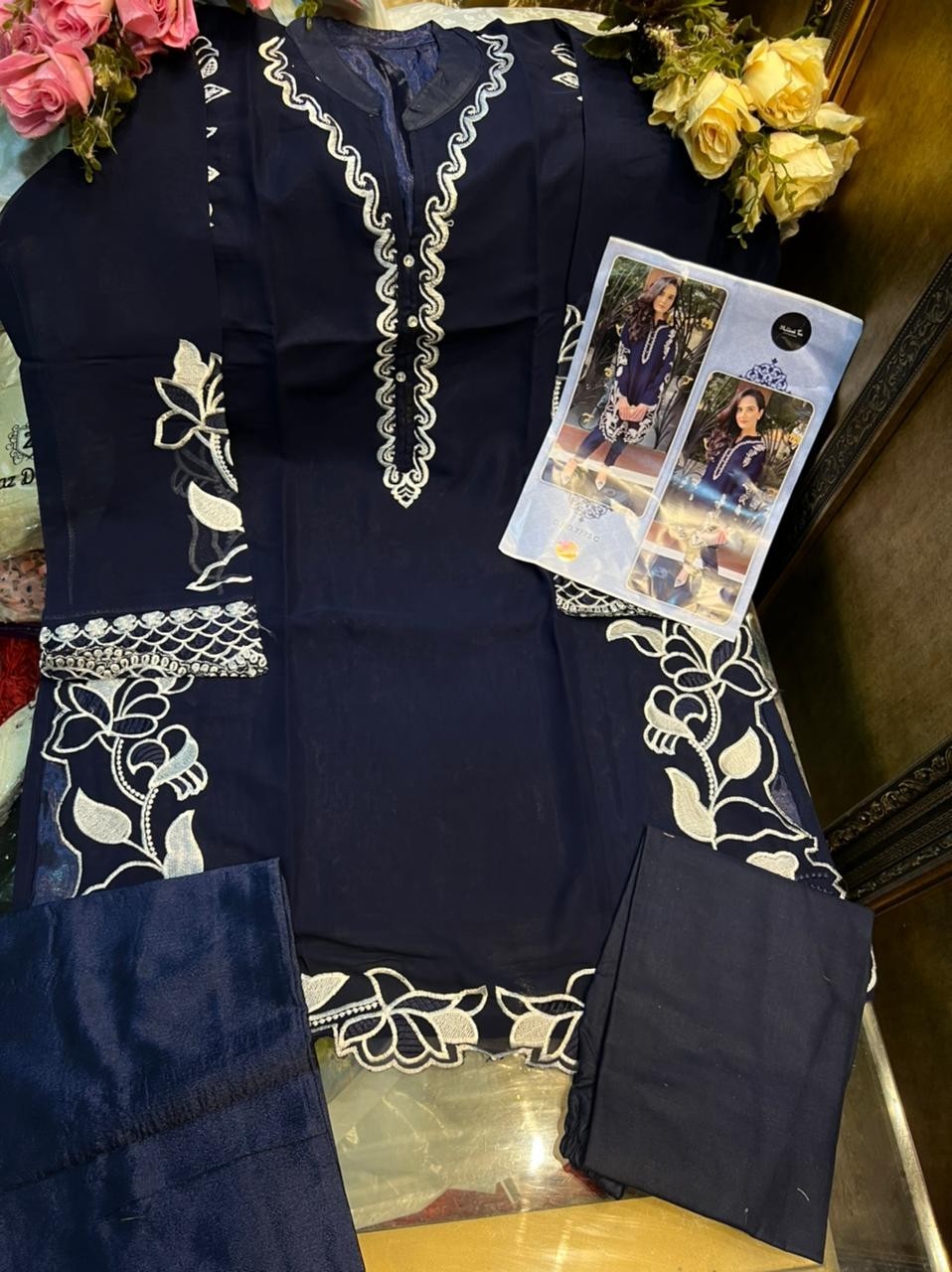 MEHBOOB TEX 7773 PAKISTANI KURTIS SINGLE DEALER