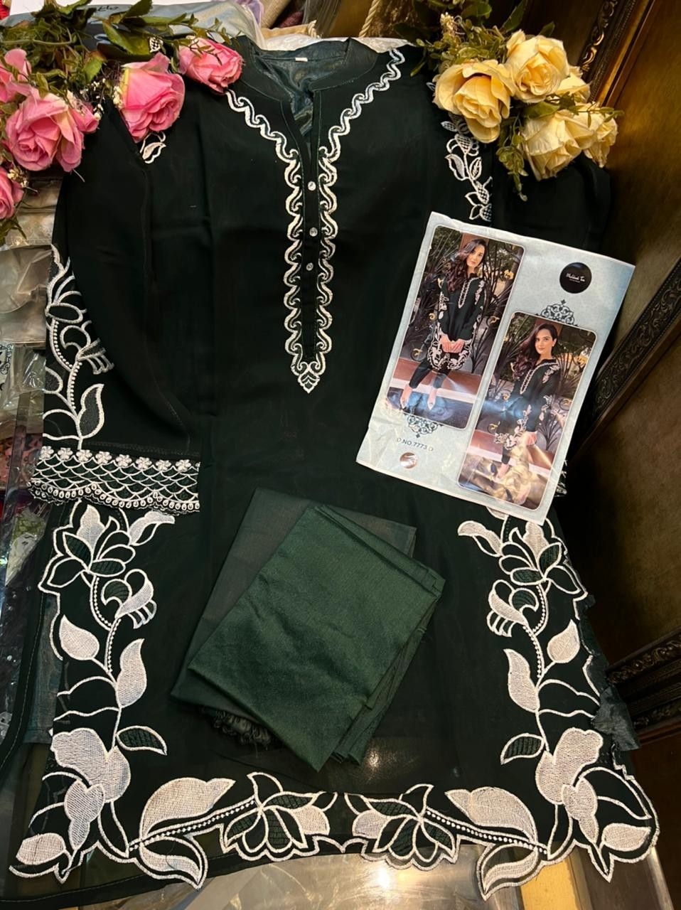 MEHBOOB TEX 7773 PAKISTANI KURTIS SINGLE DEALER