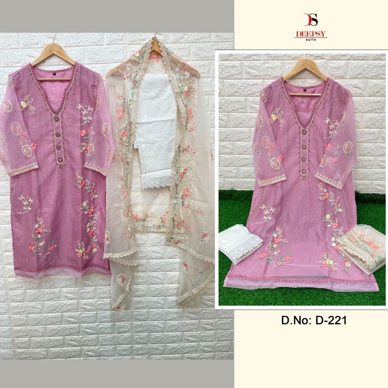 DEEPSY SUITS D 221 NEW COLLECTION PAKISTANI KURTIS