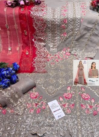 SHANAYA ROSE BRIDAL S 102 PAKISTANI DESIGNER SUITS WHOLESALER