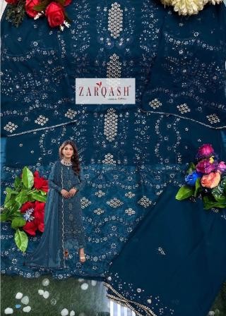 ZARQASH ALIF Z 2124 B LATEST PAKISTANI DRESS WITH PRICE