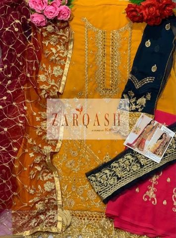 ZARQASH ADANS HITS 2 Z 2070 A SALWAR SUITS SINGLE PIECE