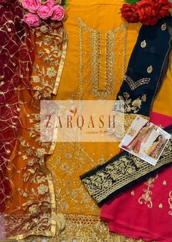 ZARQASH ADANS HITS 2 Z 2070 A SALWAR SUITS SINGLE PIECE