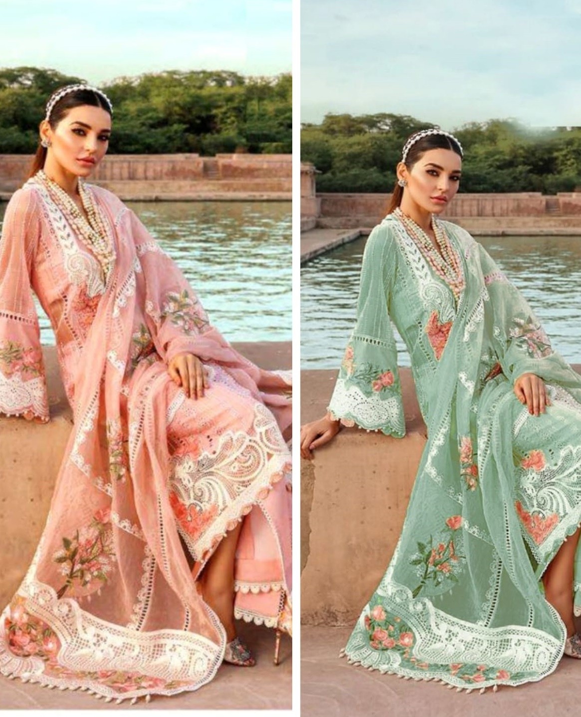 QALAMKAAR LAWN 01 HIT DESIGN PAKISTANI SUITS DEALER BY ONLINE
