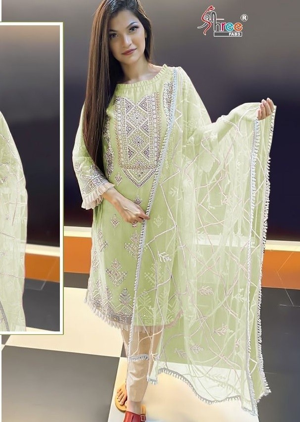 SHREE FABS R 1001 B LATEST PAKISTANI KURTIS ONLINE SHOPPING