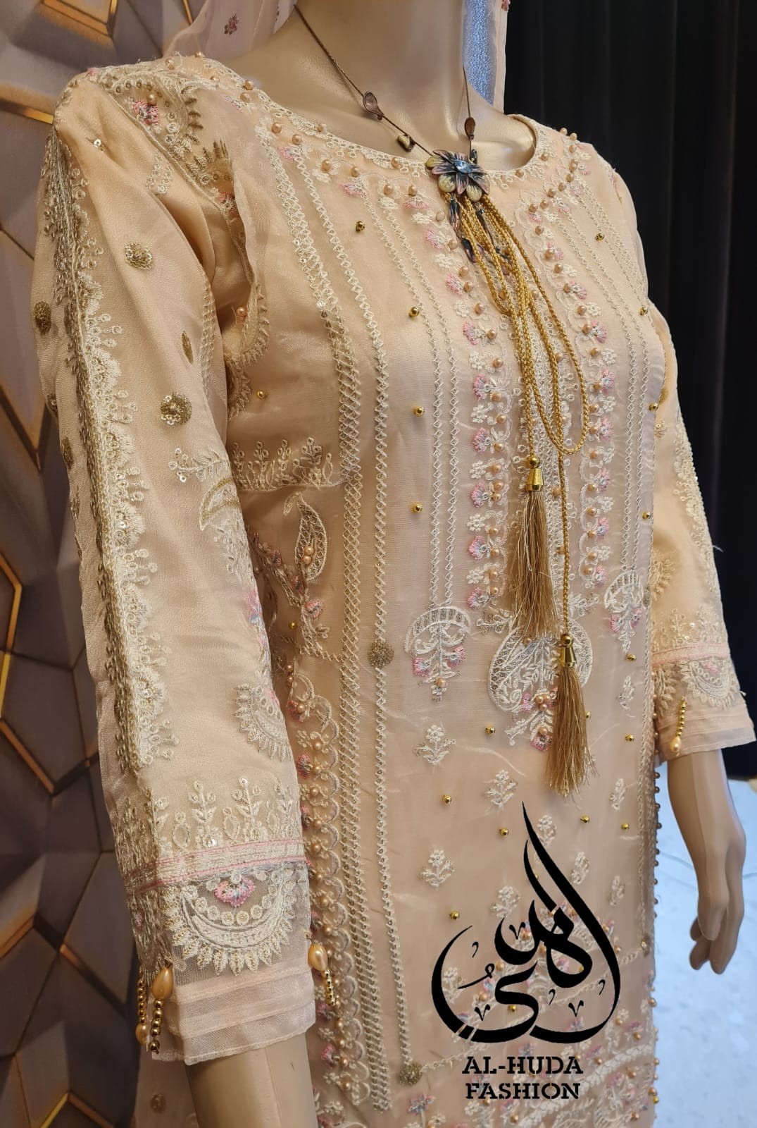 AL HUDA 102 CHIKU DRESS PAKISTANI SUITS IN SURAT