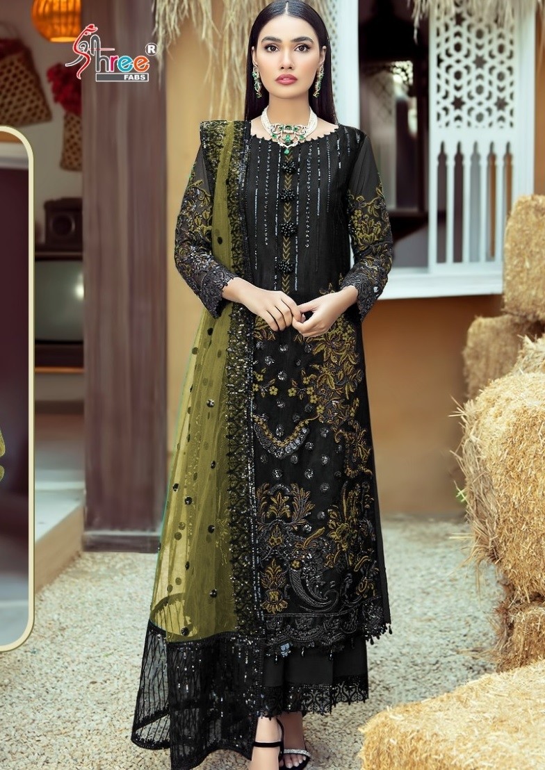 SHREE FABS S 561 C PAKISTANI SUITS WHOLESALER WITH PRICE SURAT