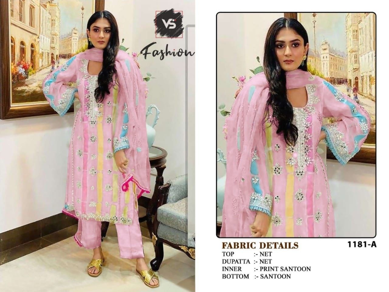 VS FASHION 1181 A PAKISTANI DRESS SHOP BY ONLINE