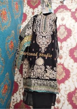 PARIZAAD STUDIO 9115 E LATEST PAKISTANI DRESS SINGLE